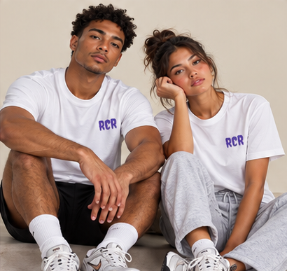 Stole It Tee - White by Run Club Regular, graphic T-shirt product image