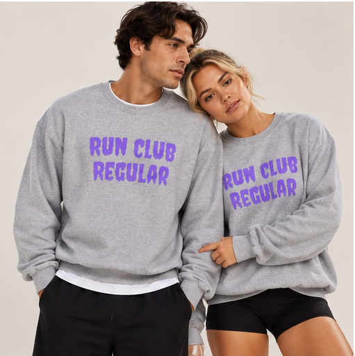 The Club Sweatshirt — Sport Grey by Run Club Regular, sweatshirt product image