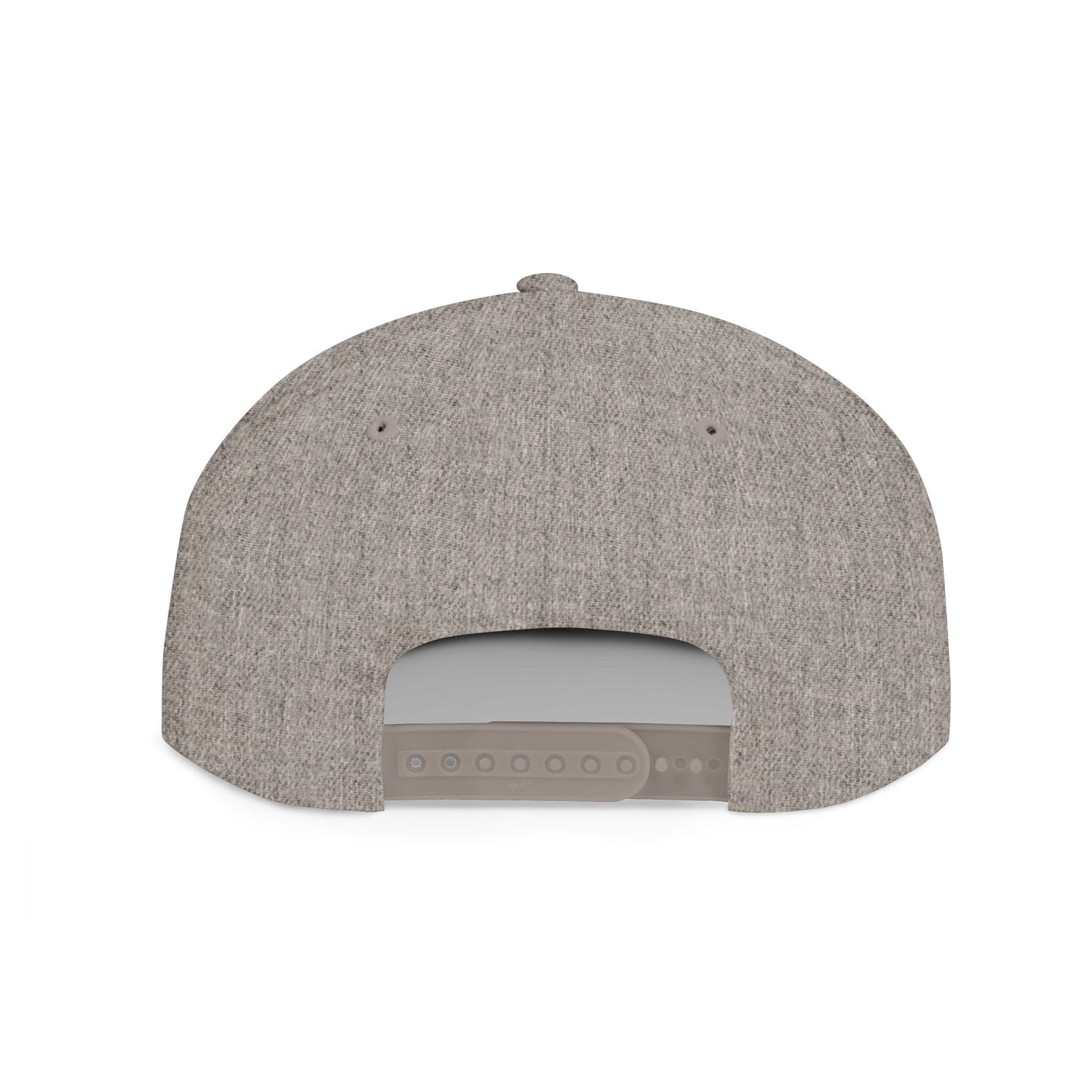 80 Tree Embroidered Snapback Hat — Heather Grey/Black