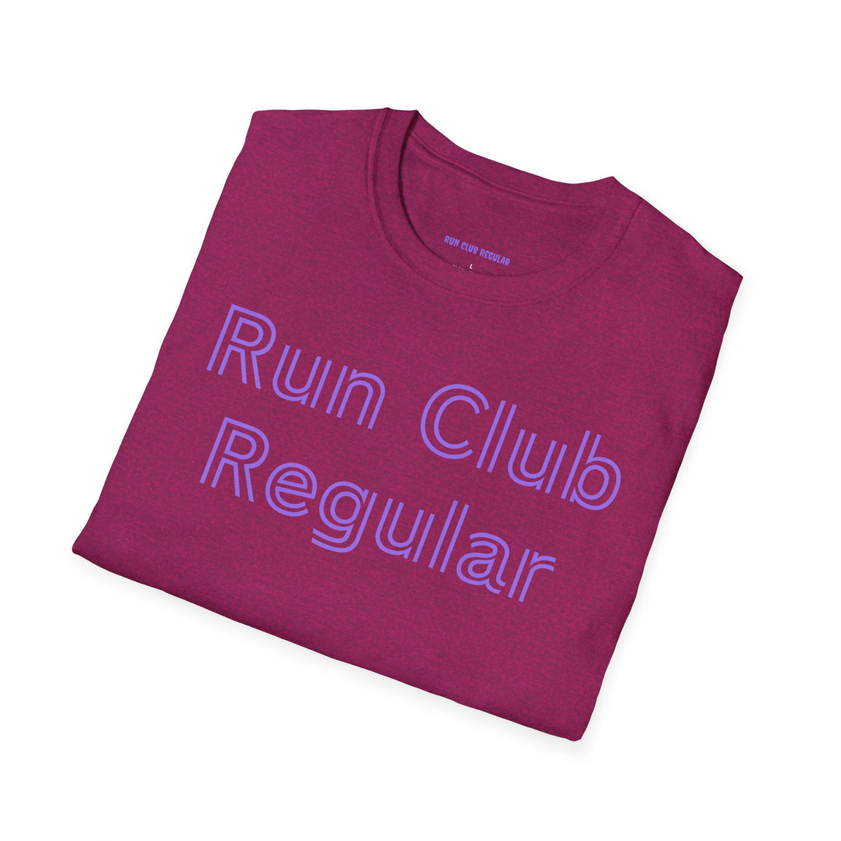 Retro Lines T-Shirt by Run Club Regular, graphic T-shirt product image