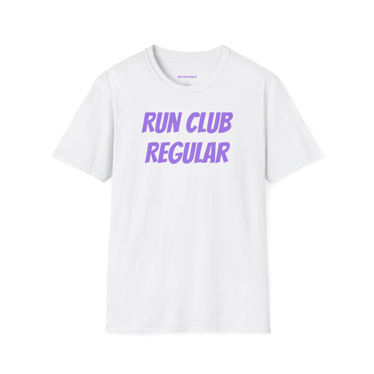 Racer T-Shirt by Run Club Regular, graphic T-shirt product image