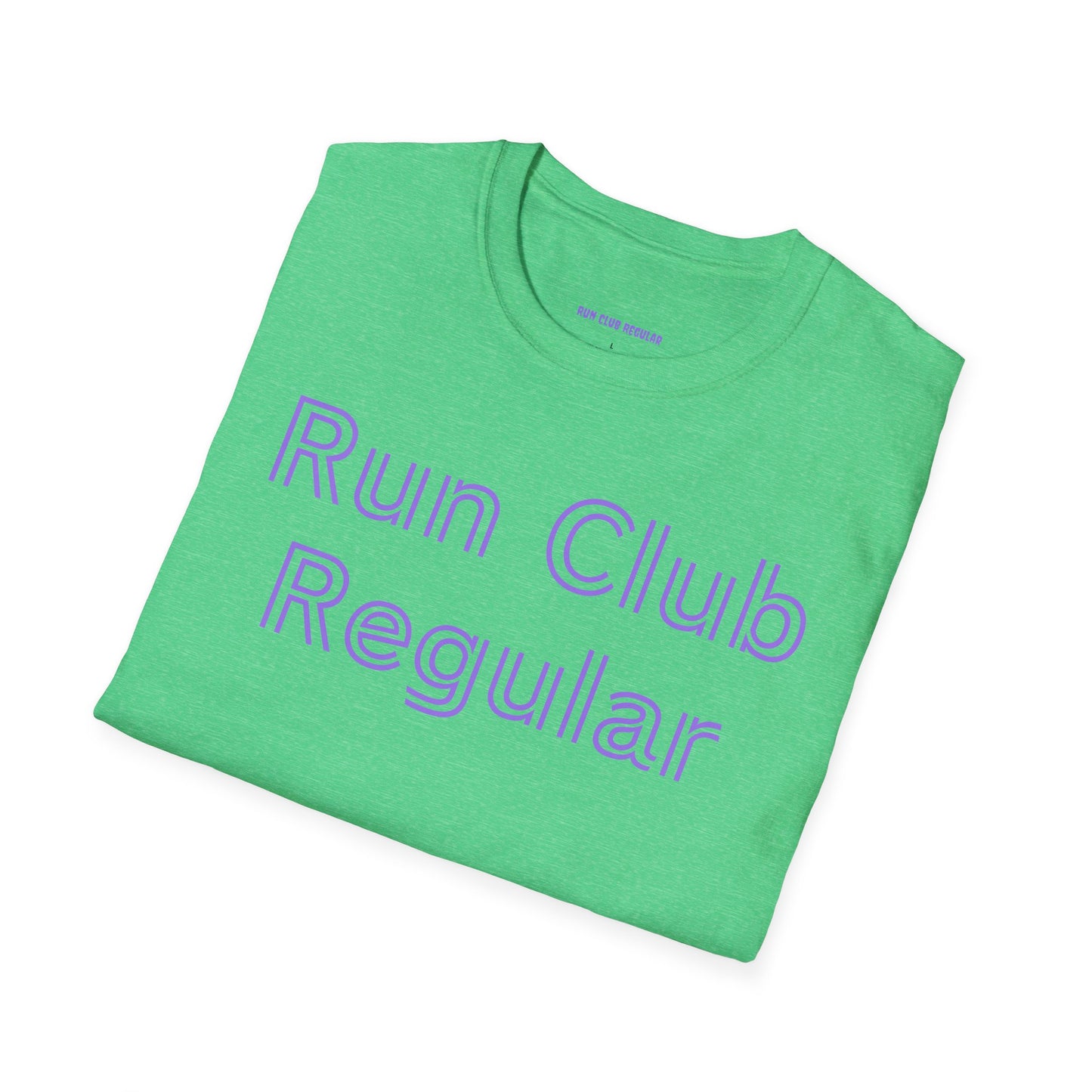 Retro Lines T-Shirt - Heather Irish Green