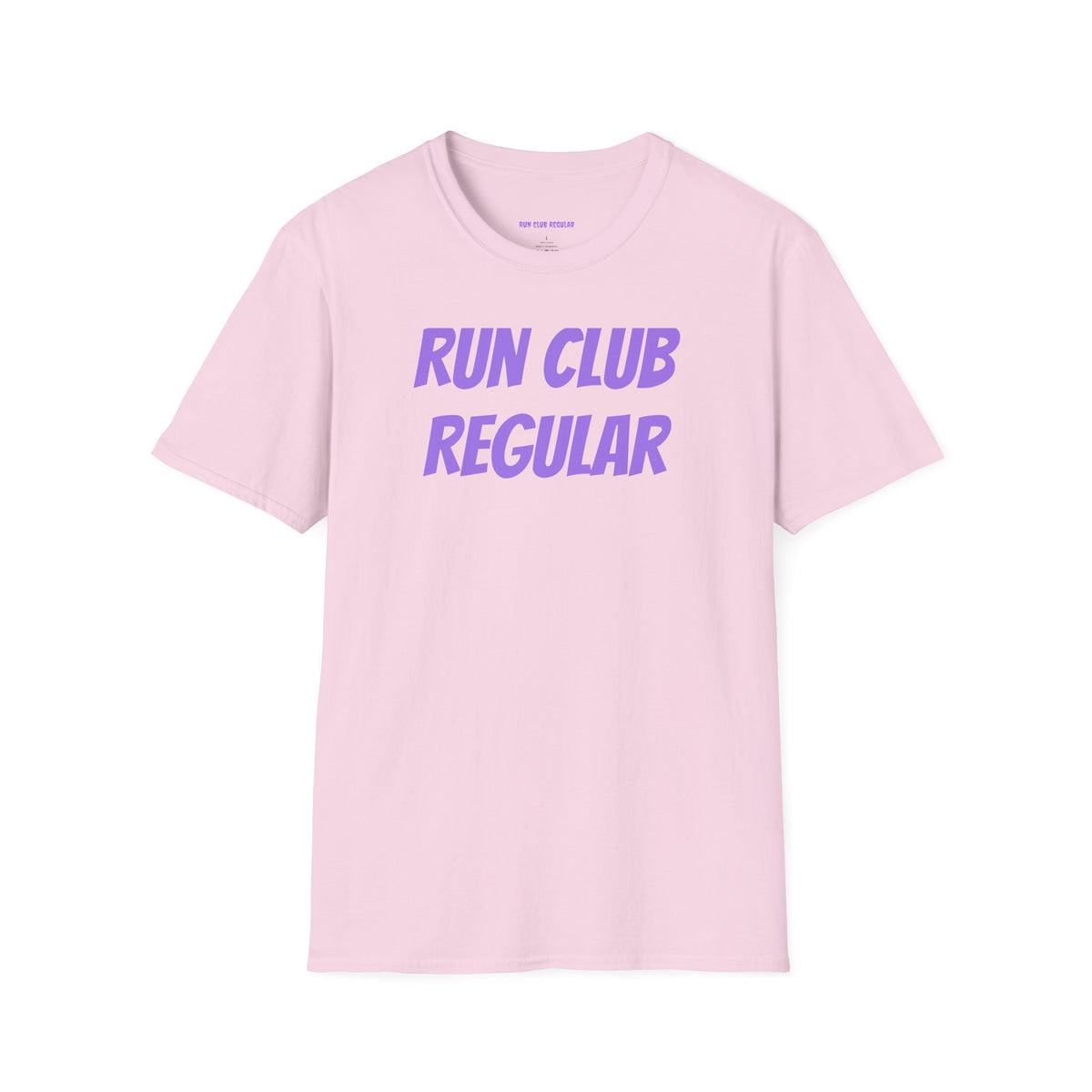 Racer T-Shirt by Run Club Regular, graphic T-shirt product image