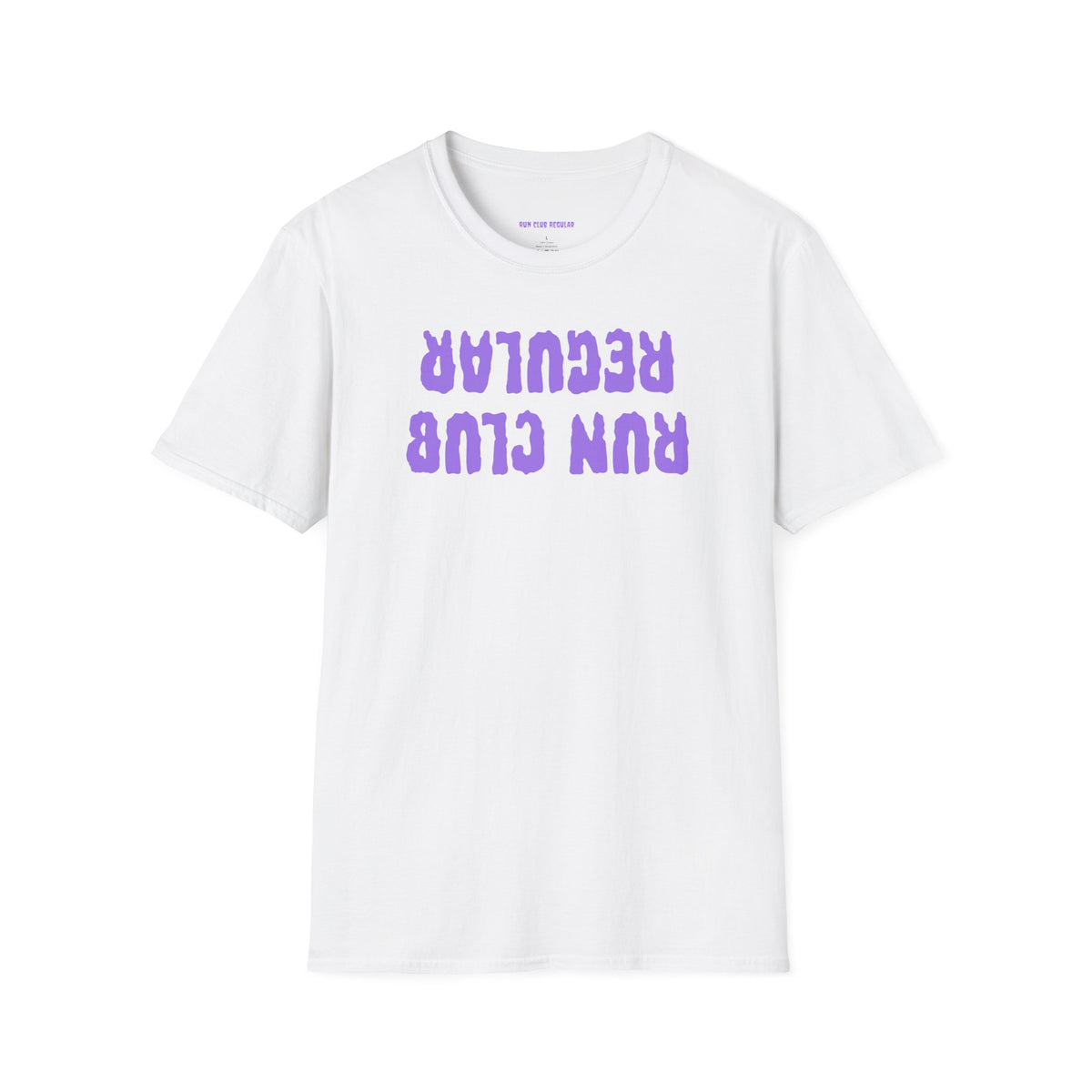 Upside T-Shirt by Run Club Regular, graphic T-shirt product image