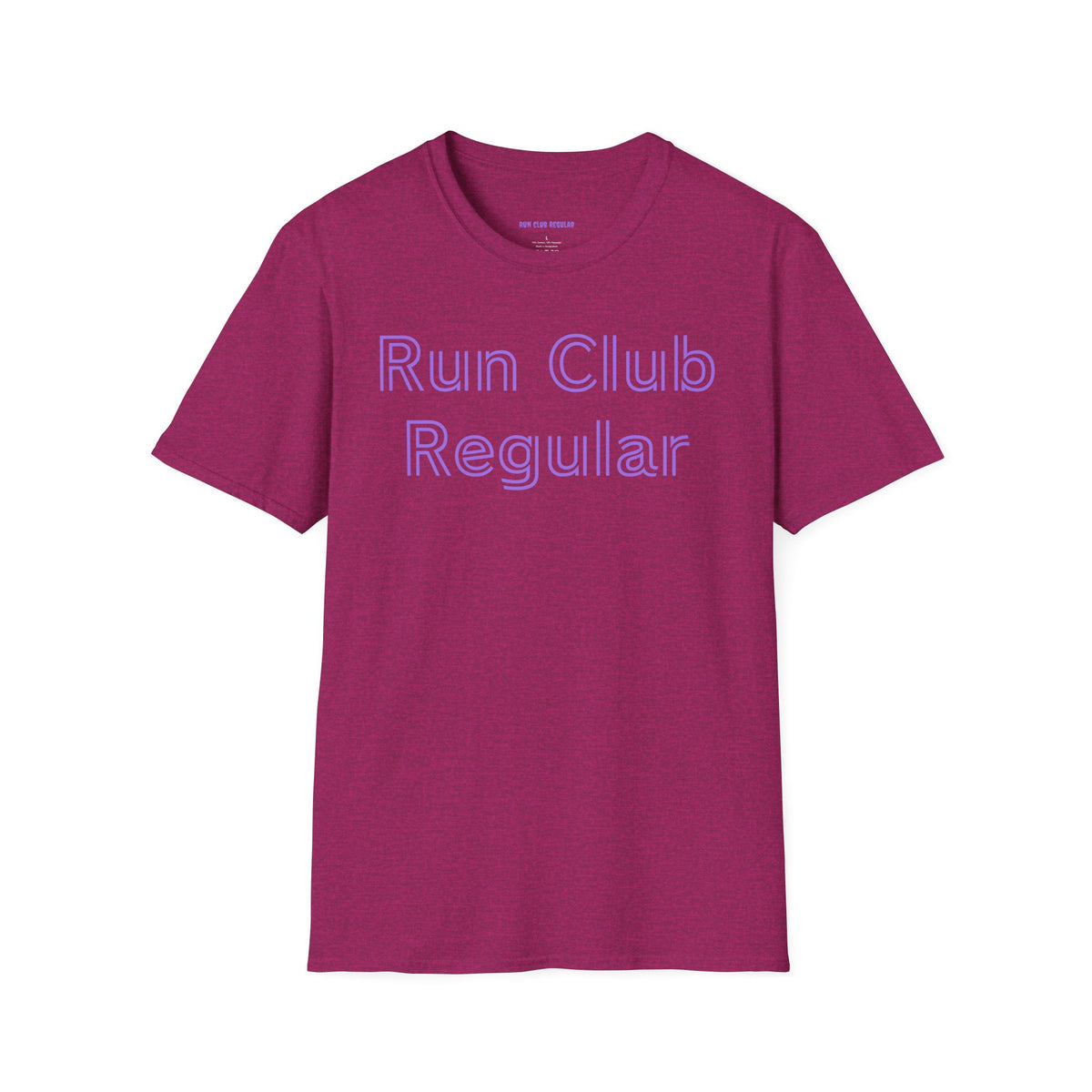 Retro Lines T-Shirt by Run Club Regular, graphic T-shirt product image