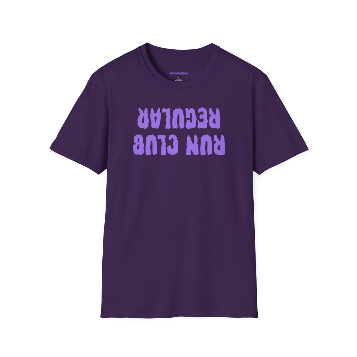 Upside T-Shirt by Run Club Regular, graphic T-shirt product image