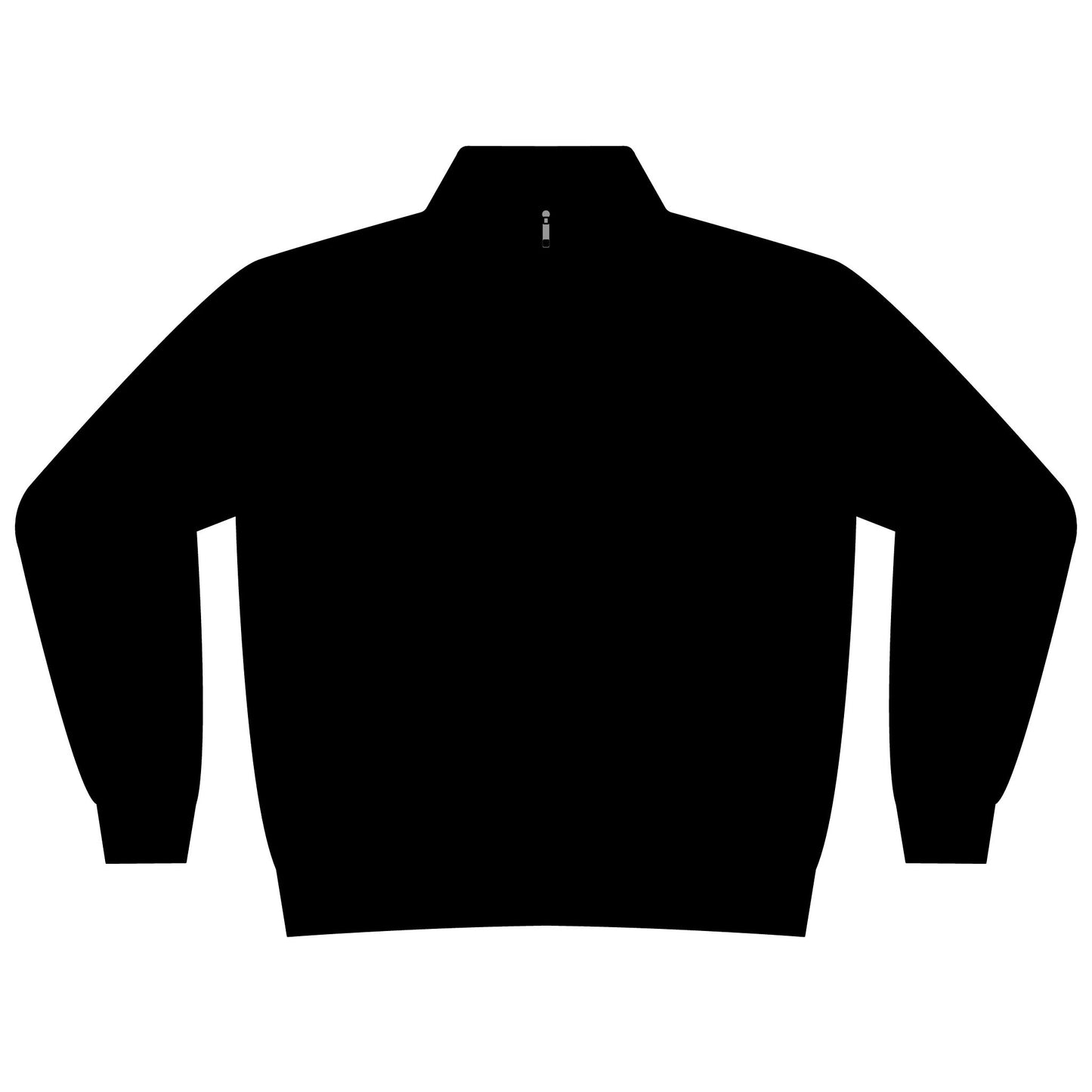 Women's Quarter-Zip Pullover — Black