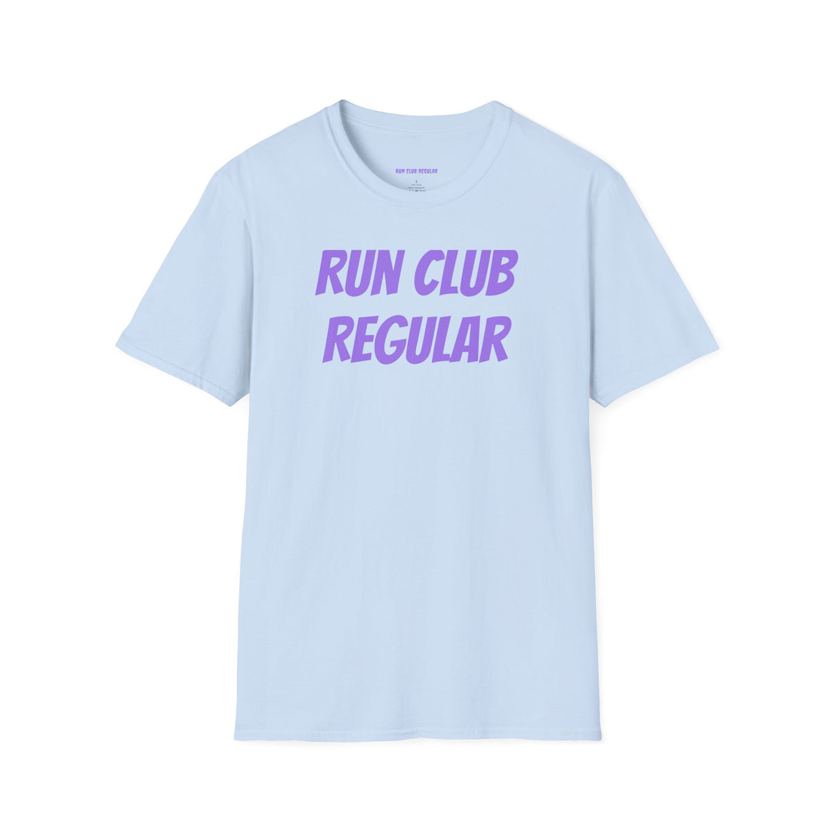 Racer T-Shirt by Run Club Regular, graphic T-shirt product image