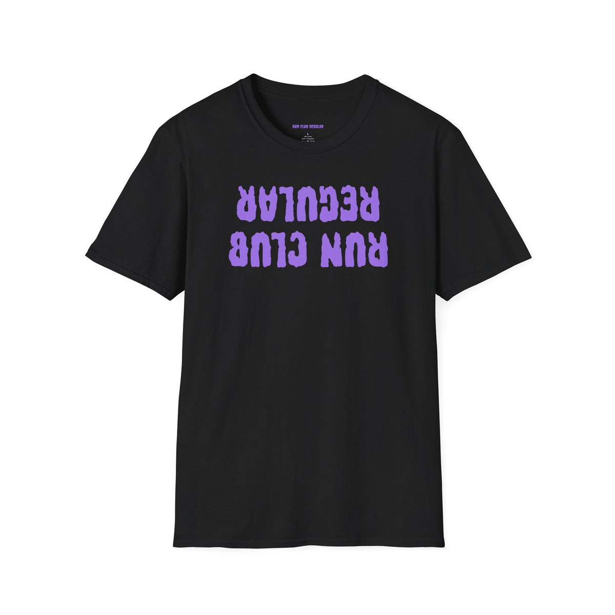 Upside T-Shirt by Run Club Regular, graphic T-shirt product image
