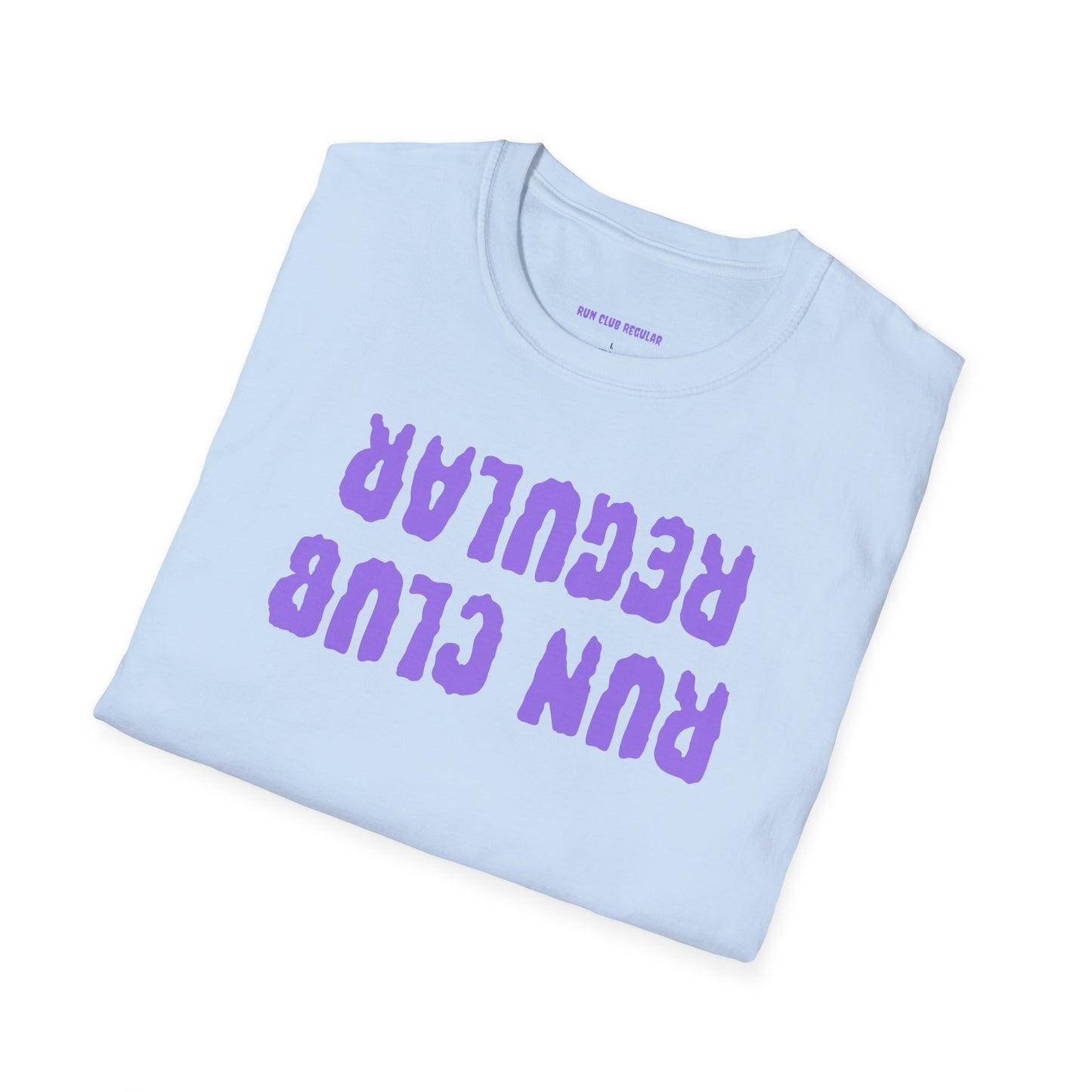 Upside T-Shirt - Light Blue