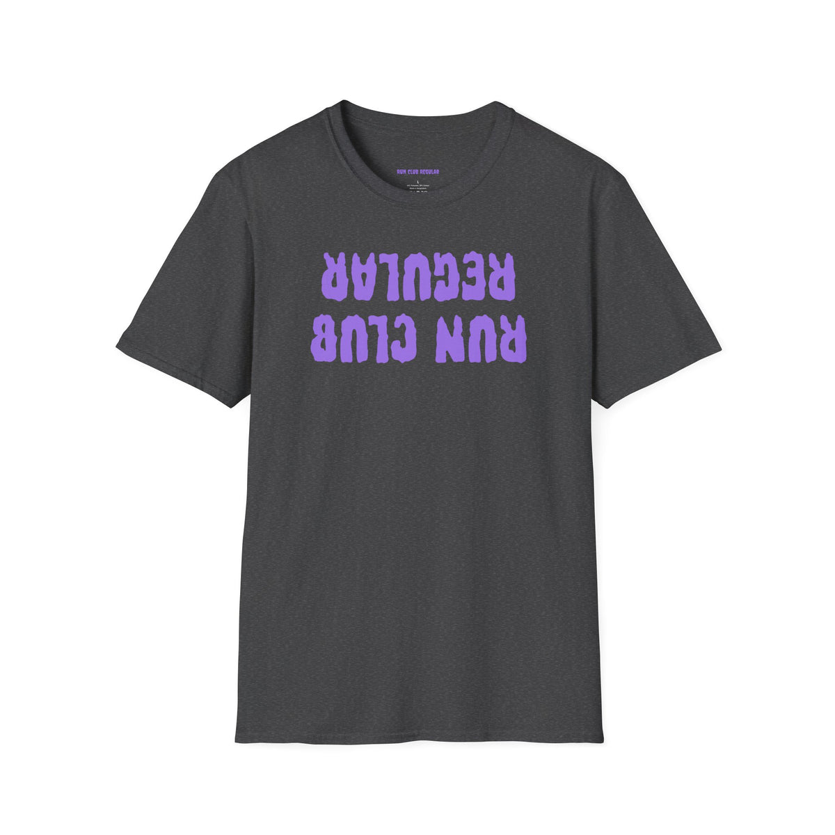Upside T-Shirt by Run Club Regular, graphic T-shirt product image