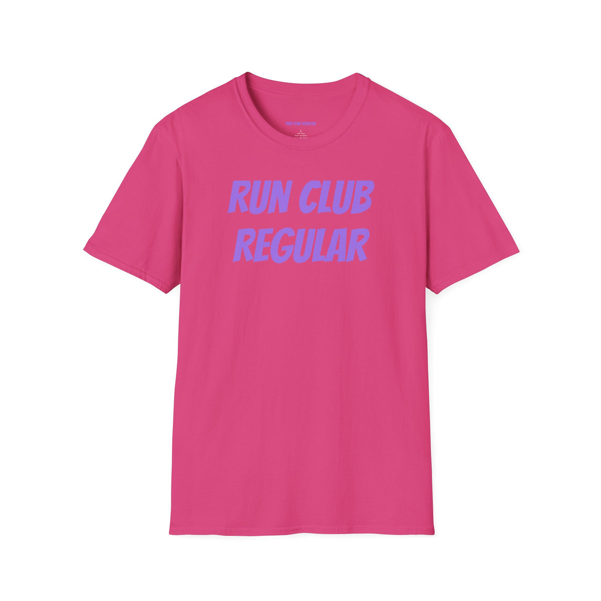 Racer T-Shirt by Run Club Regular, graphic T-shirt product image