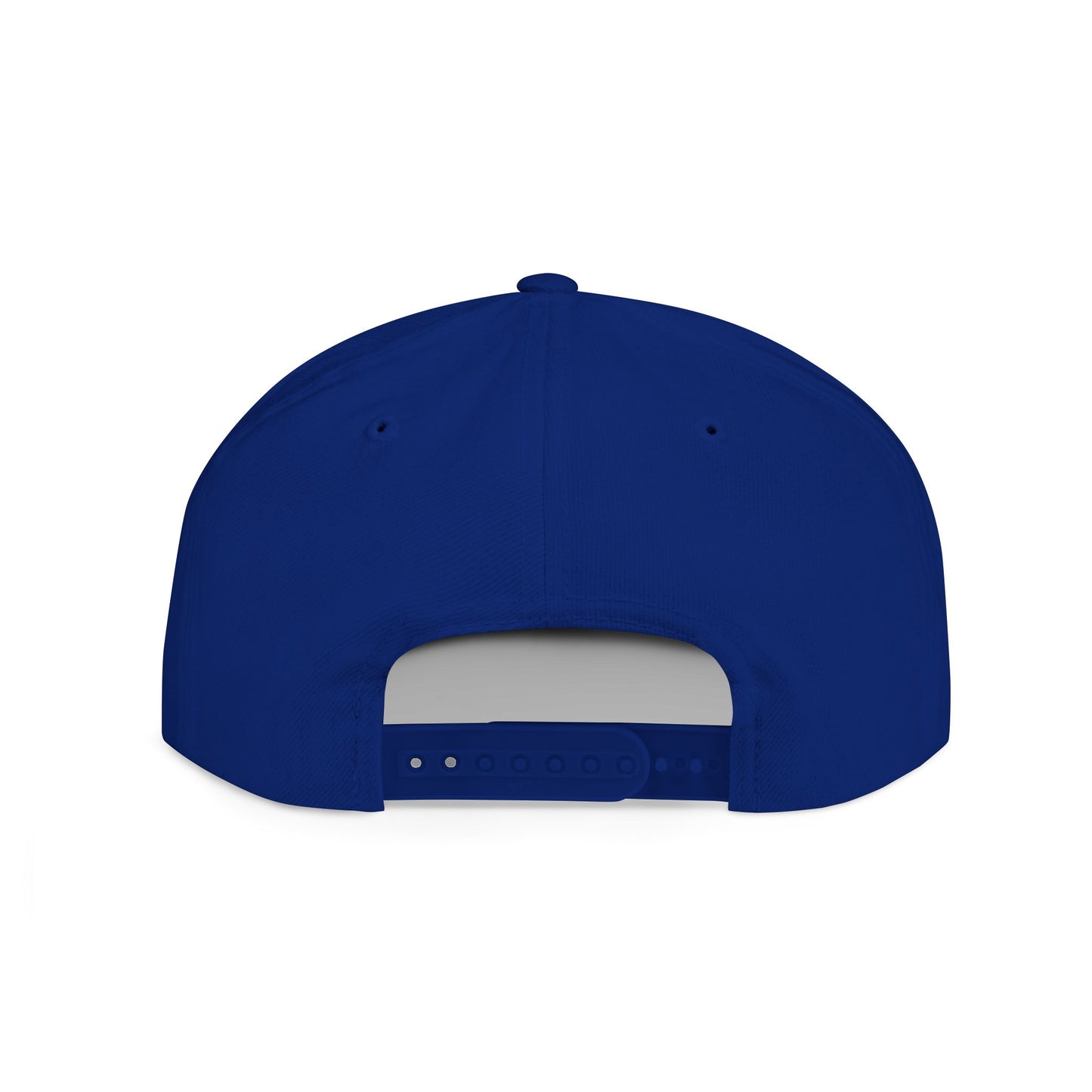 80 Tree Embroidered Snapback Hat — White