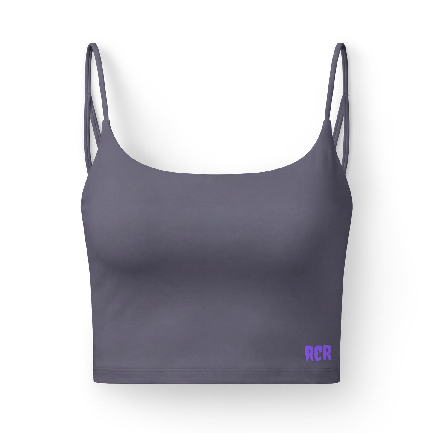 RCR Mini Crop Tank- Charcoal