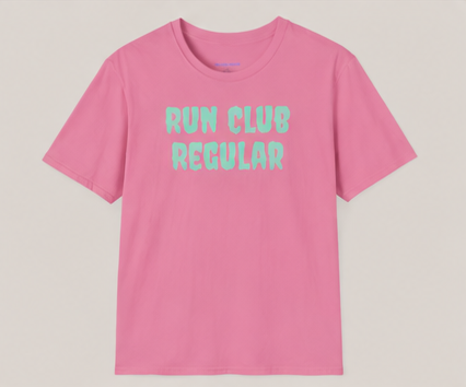 Afterglow Tee - Azalea by Run Club Regular, T-shirt product image