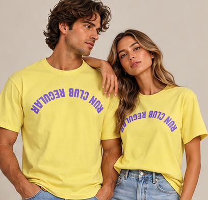 Axis Tee - Gold Medal by Run Club Regular, graphic T-shirt product photograph