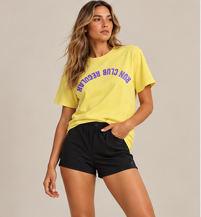 Axis Tee - Gold Medal by Run Club Regular, graphic T-shirt product photograph
