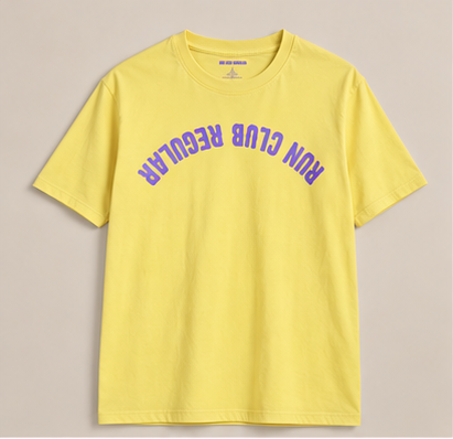 Axis Tee - Gold Medal by Run Club Regular, graphic T-shirt product photograph