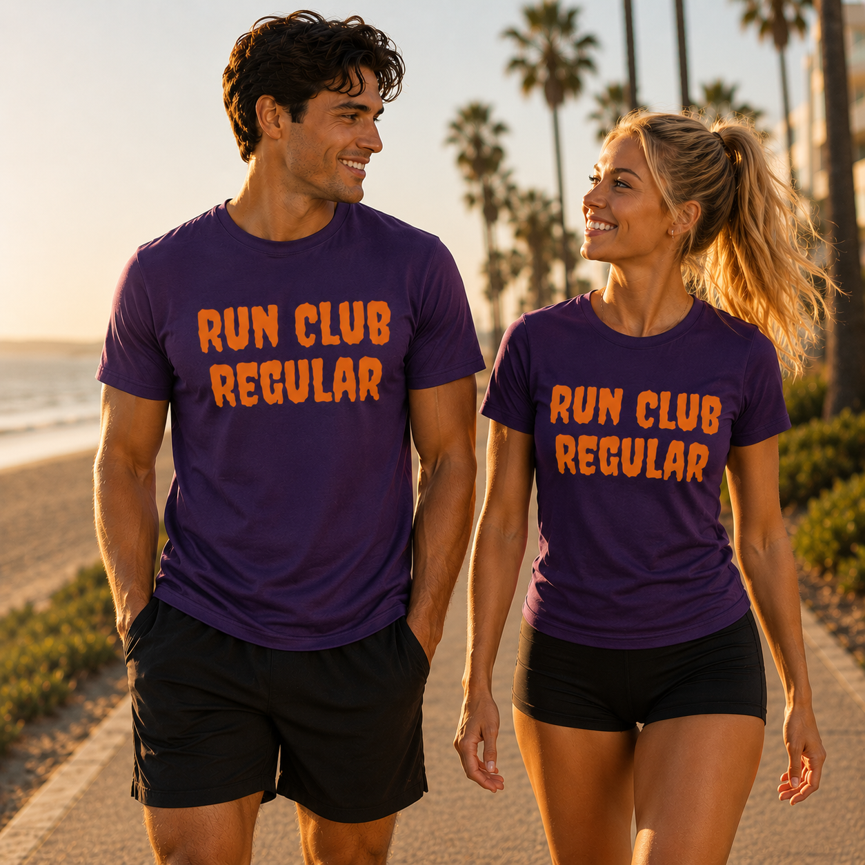 Orange OG T-Shirt - Purple