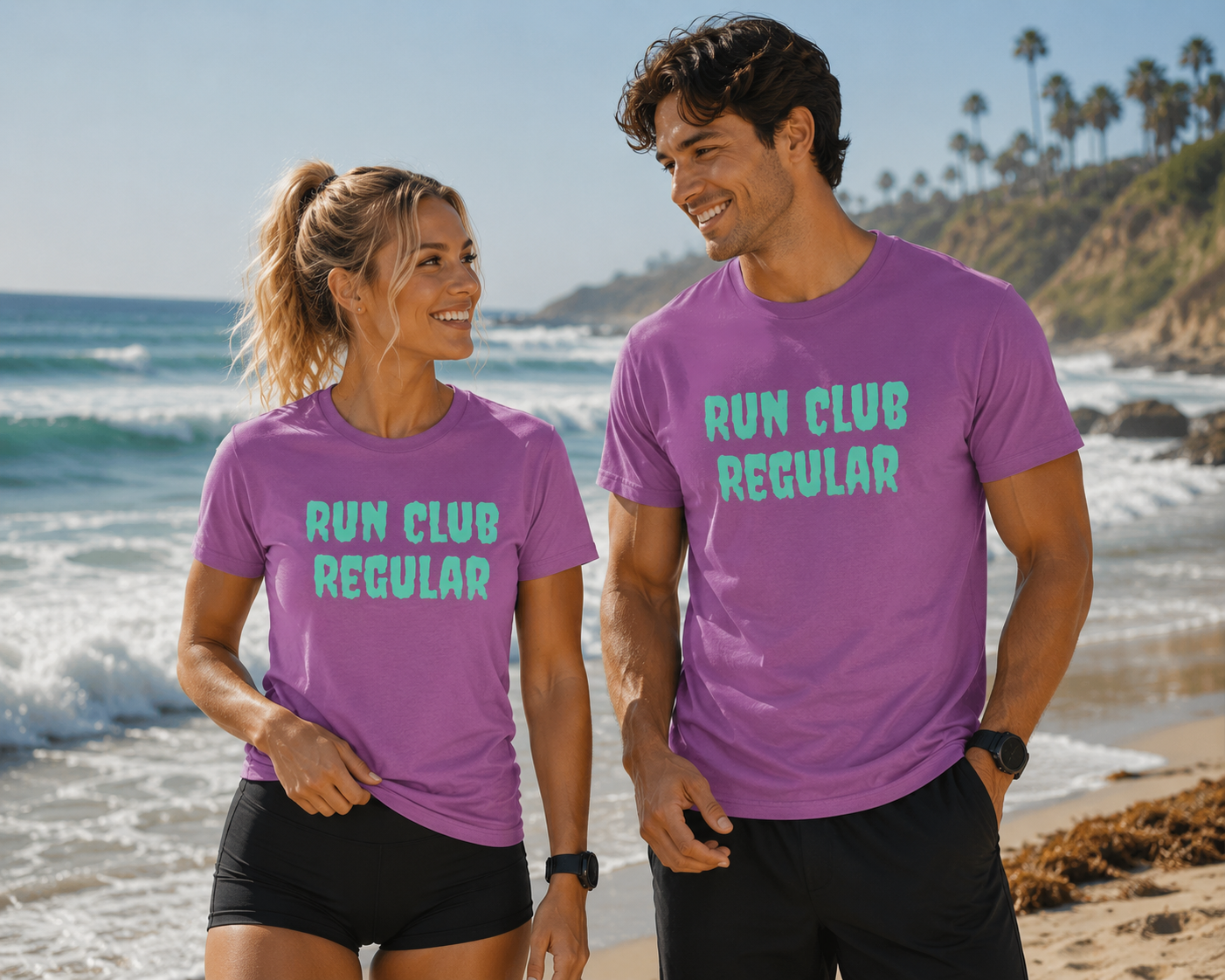 Sea Foam OG T-Shirt - Heather Radiant Orchid