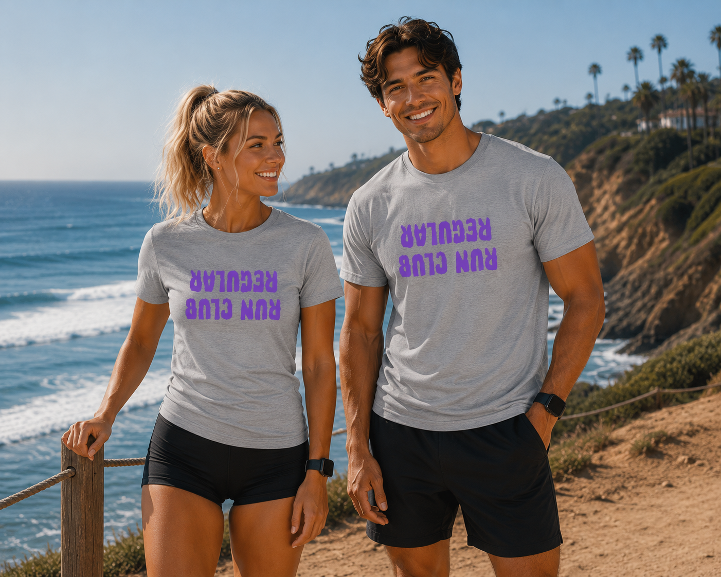 Upside T-Shirt - Sports Grey