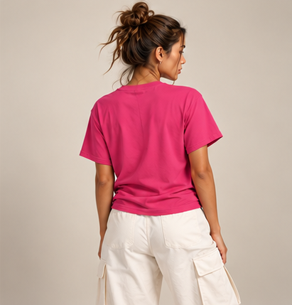 Racer Tee - Heliconia by Run Club Regular, graphic T-shirt product image