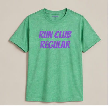 Racer Tee - Heliconia by Run Club Regular, graphic T-shirt product image