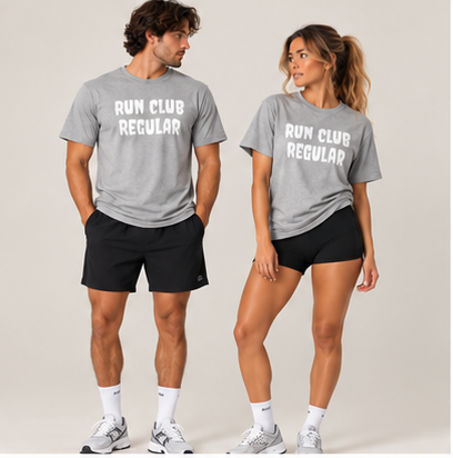 Phantom Tee - Sports Grey by Run Club Regular, T-shirt product image