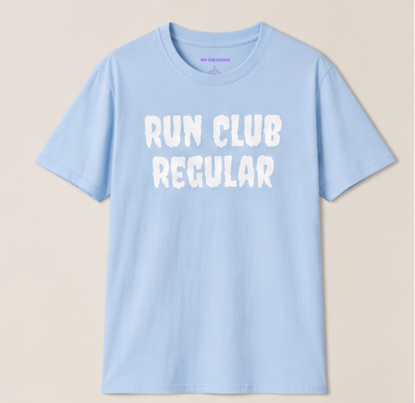 Phantom Tee - Light Blue by Run Club Regular, T-shirt product image