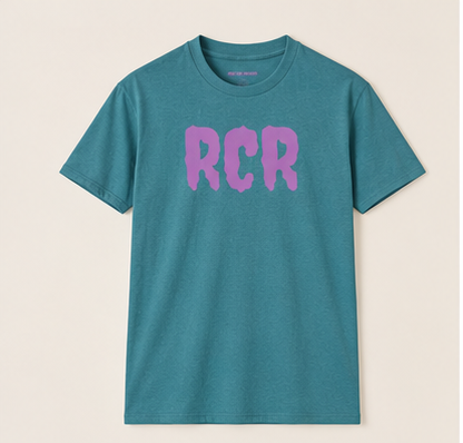 RCR Tee - Heather Galapagos Blue by Run Club Regular, T-shirt product image
