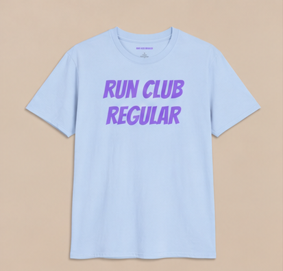 Racer Tee - Heliconia by Run Club Regular, graphic T-shirt product image