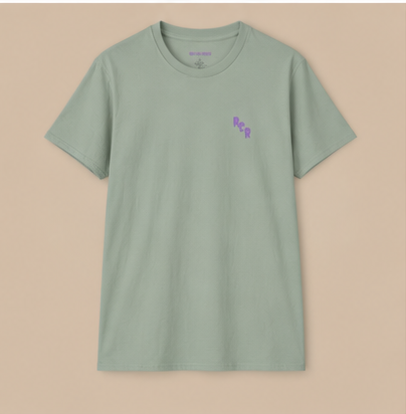 Lowkey Flow Tee - Sage by Run Club Regular, graphic T-shirt product image
