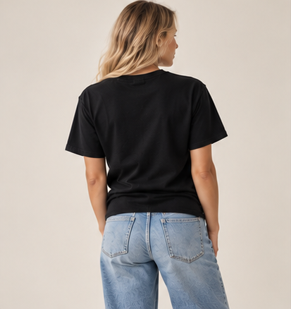 Regular 3.0 Tee - Black by Run Club Regular in black, T-shirt product image