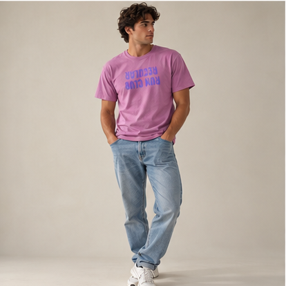 Regular 3.0 Tee - Heather Orchid by Run Club Regular, T-shirt product image