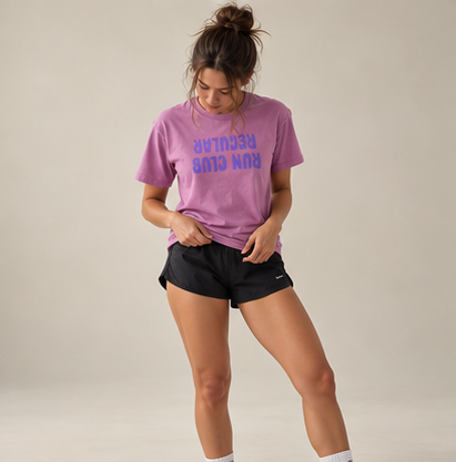 Regular 3.0 Tee - Heather Orchid by Run Club Regular, T-shirt product image