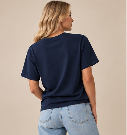 Regular 3.0 Tee - Navy by Run Club Regular, T-shirt product image