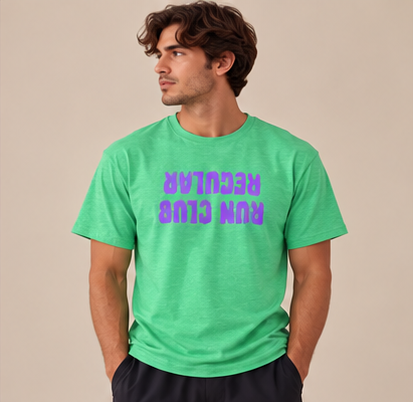 Regular 3.0 Tee - Heather Irish Green by Run Club Regular, T-shirt product image