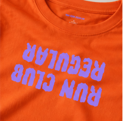 Regular 3.0 - Orange by Run Club Regular, T-shirt product image