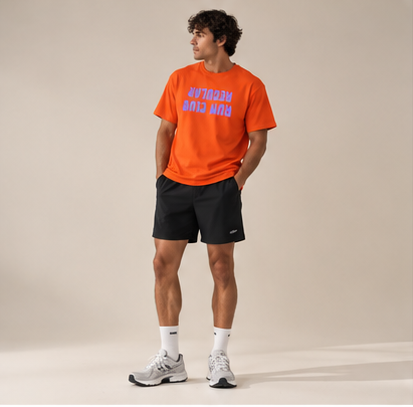 Regular 3.0 - Orange by Run Club Regular, T-shirt product image
