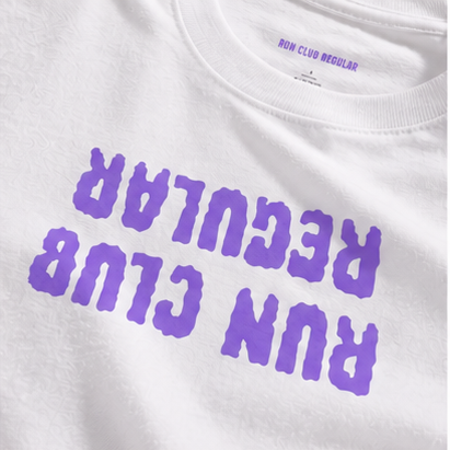 Regular 3.0 Tee - White by Run Club Regular in white, T-shirt product image