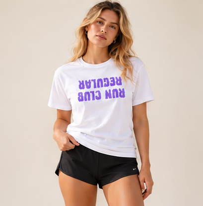 Regular 3.0 Tee - White by Run Club Regular in white, T-shirt product image