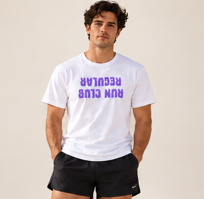 Regular 3.0 Tee - White by Run Club Regular in white, T-shirt product image