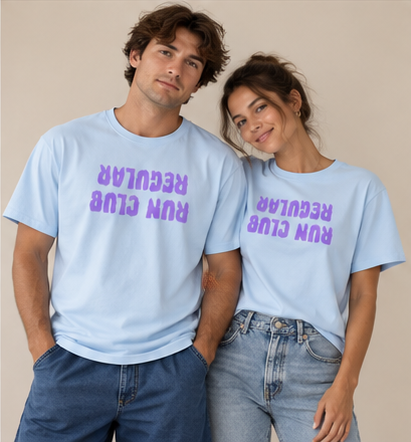 Regular 3.0 Tee - Light Blue by Run Club Regular, T-shirt product image