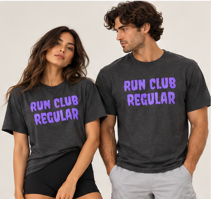 Regular Tee - Dark Heather by Run Club Regular, T-shirt product image