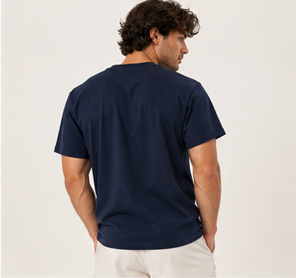 Regular Tee - Navy by Run Club Regular, T-shirt product image