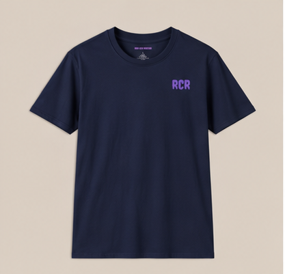 Lowkey Tee - Dark Heather by Run Club Regular, graphic T-shirt product image