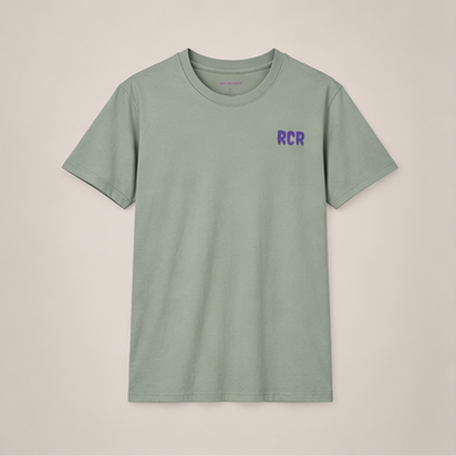 Lowkey Tee - Dark Heather by Run Club Regular, graphic T-shirt product image