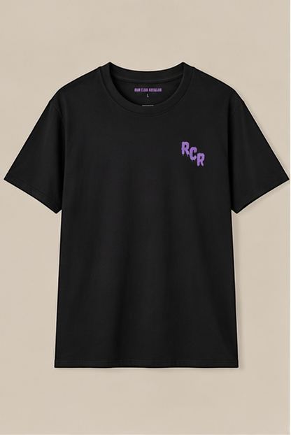 Lowkey Flow Tee - Dark Heather by Run Club Regular, graphic T-shirt product image