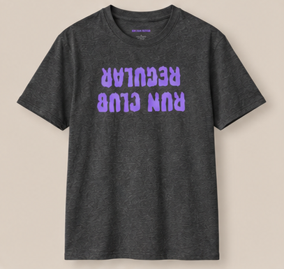 Regular 3.0 Tee - Navy by Run Club Regular, T-shirt product image