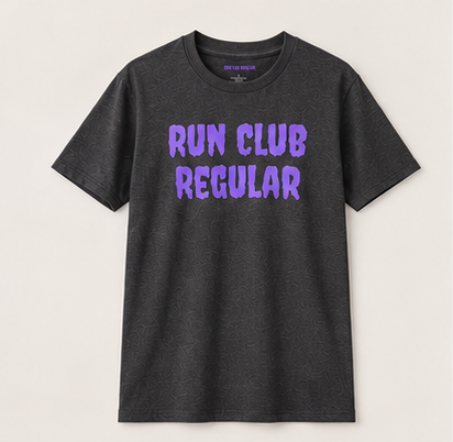 Regular Tee - Purple by Run Club Regular, T-shirt product image